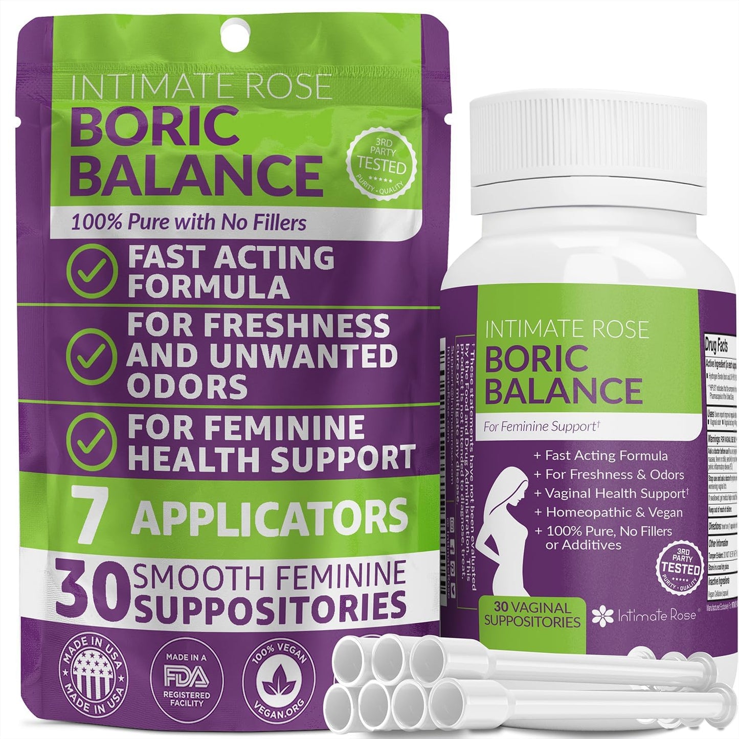 Boric Balance Ovulos Vaginales Acido Borico