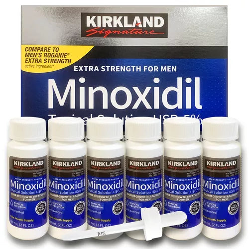 Minoxidil Kirkland 6 Unidades Original Importado