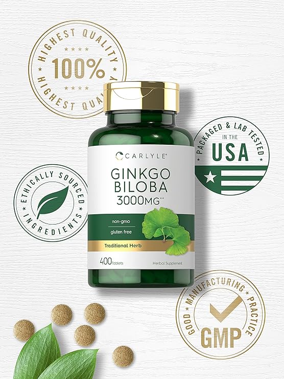 GINKGO BILOBA 3000MG. CARLYLE