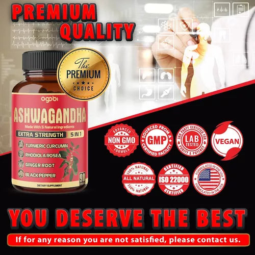 ASHWAGANDHA EXTRA STRENGTH AGOBI