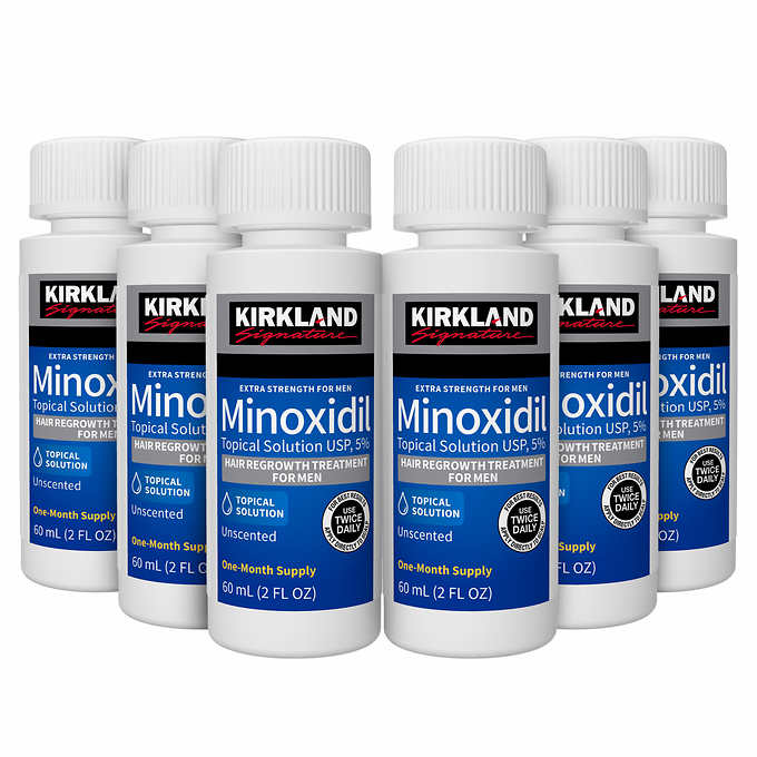 Minoxidil Kirkland 6 Unidades Original Importado