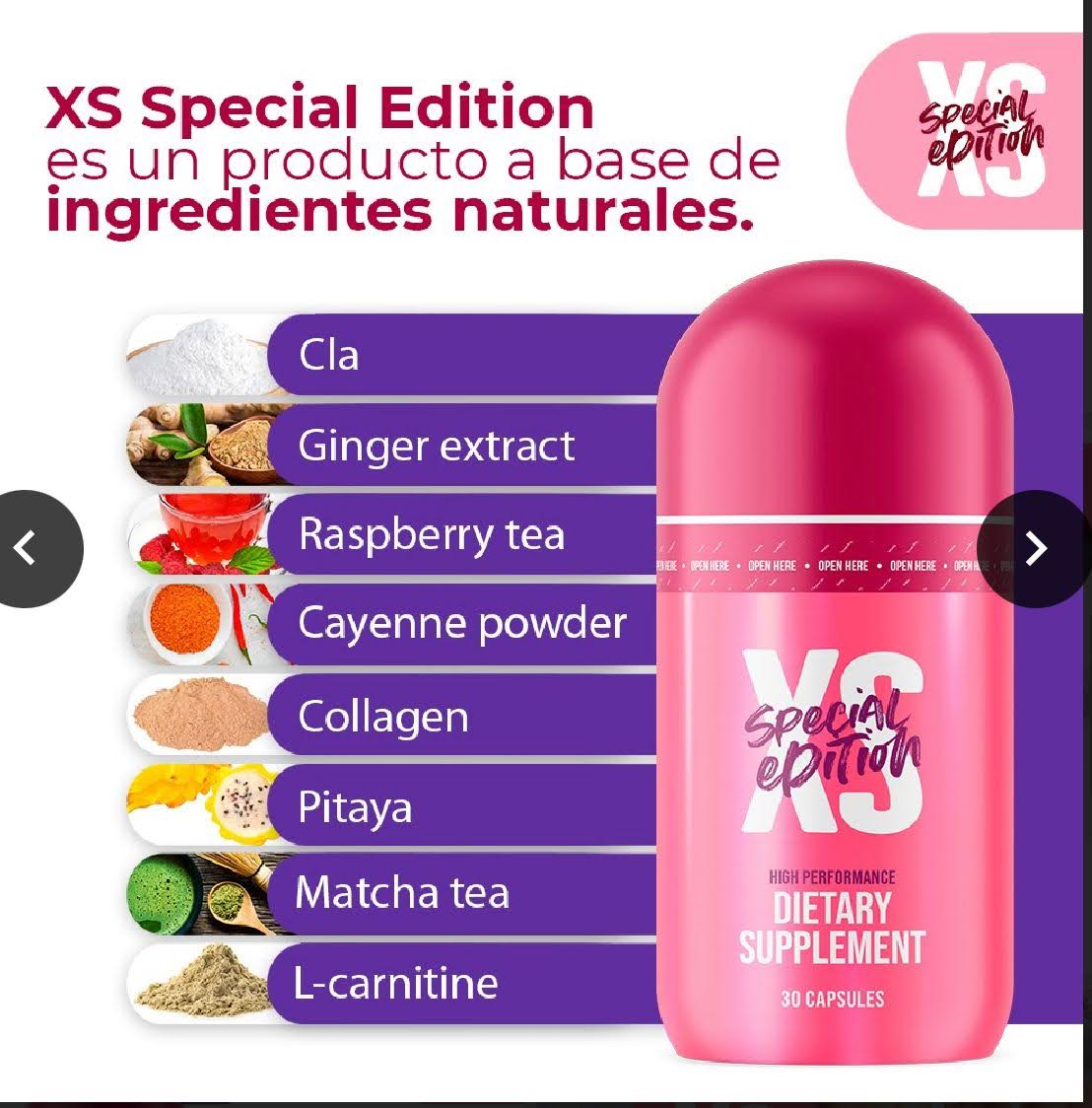 XS Special Edition Quemador De Grasa Adeldazante Envió Gratis